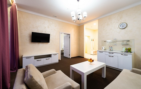 Апартаменты корпус Алмаз(семейный, 55 кв.м) 55 кв.м., фото 3