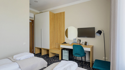 Стандарт 2-х местный с двумя отдельными кроватями или с двуспальной кроватью, фото 1