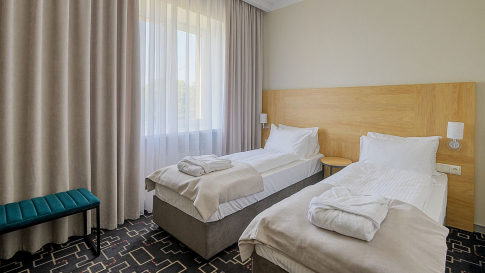 Стандарт 2-х местный с двумя отдельными кроватями или с двуспальной кроватью, фото 3