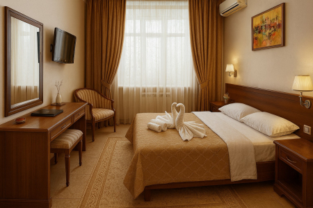 Двухместный номер - шведский стол+безлимитный бар, фото 1