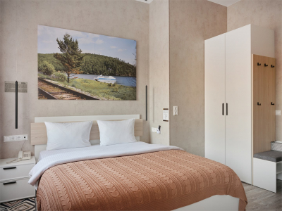 Номер первой категории (Стандарт Двухместный улучшенный с 1 кроватью), фото 10