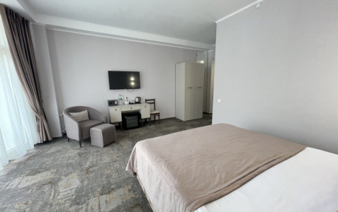 Стандарт 2-местный 1-комнатный с балконом вид на горы, фото 2