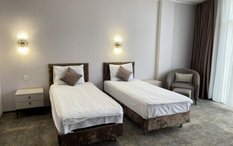 Стандарт 2-местный 1-комнатный с балконом вид на горы, фото 3