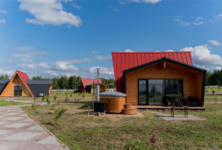 Дом студия в лесу с бочкой  Фурако(дуплекс), фото 4