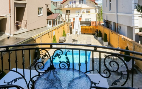 Студия Студия-люкс с кухней и балконом, фото 4