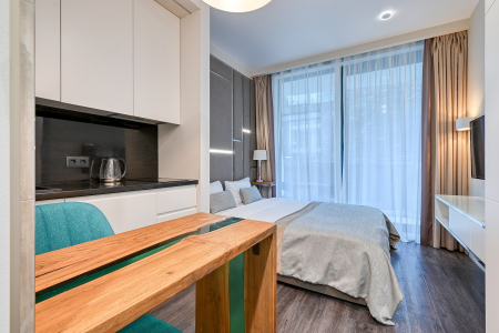 Студия с боковым видом на море № 215, фото 1