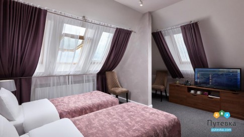 Стандарт 2-местный с одной двуспальной кроватью, фото 3