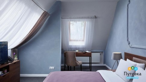 Стандарт 2-местный с одной двуспальной кроватью, фото 4