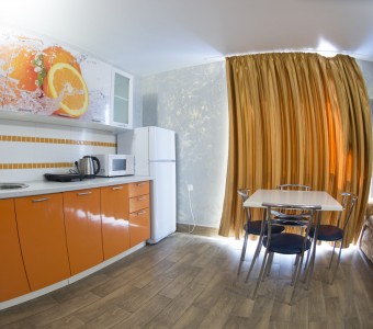 Апартаменты Апартаменты 4-местные 2-комнатные с кухней без балкона, фото 2