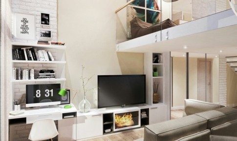 Апартамент 2-местный 2-уровневый с видом на море, фото 3