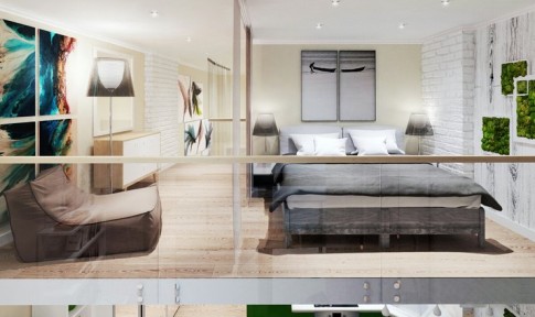 Апартамент 2-местный 2-уровневый с видом на море, фото 2