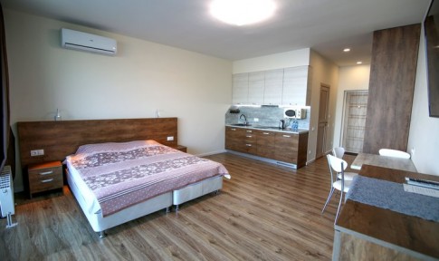 Апартаменты студио 2-местный с видом на море, фото 2