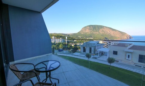 Апартаменты студио 2-местный с видом на море, фото 4