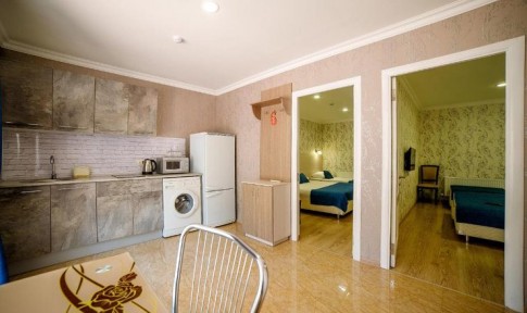 Апартаменты 4-местный 2-комнатный с кухней, фото 9