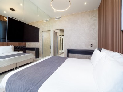 Апартаменты Де Люкс 4-местный 2-комн.Этажи 14,15,16.Отличается от Люкса меньшей площадью и без балкона, фото 4