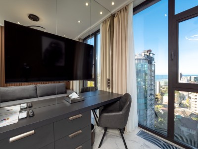 Апартаменты Де Люкс 4-местный 2-комн.Этажи 14,15,16.Отличается от Люкса меньшей площадью и без балкона, фото 8