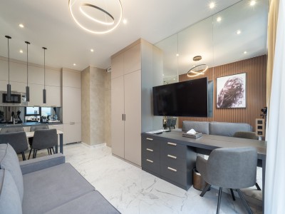 Апартаменты Де Люкс 4-местный 2-комн.Этажи 14,15,16.Отличается от Люкса меньшей площадью и без балкона, фото 9