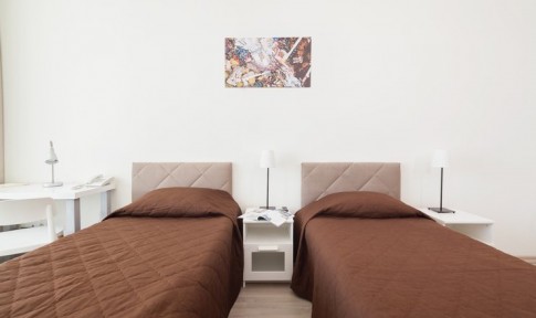 Апартаменты 2-местный 2-комнатный с одной спальней,вид на море с 3-5 этаж, фото 5