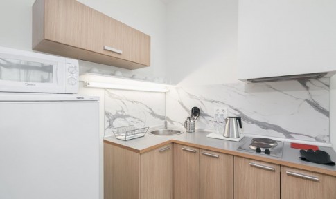 Апартаменты 2-местный 2-комнатный с одной спальней,вид на море с 3-5 этаж, фото 8