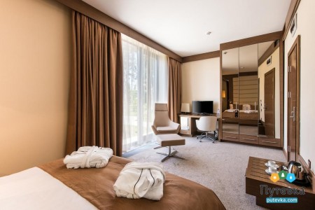 Супериор Кинг 2 местный 1 комнатный вид на сад, фото 4