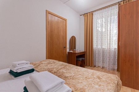 Блочный Стандарт 2-комнатный 2-местный с частичными удобствами, фото 