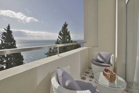 Lux 2-местный 2-комнатный Gagra/Sea view два балкона, фото 