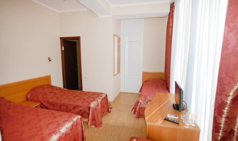 Стандарт 4-местный без балкона, 1 этаж, фото 2