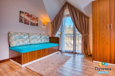 Стандарт 2-местный "Мансарда" с видом на море корпус В (быв. "Стандарт В"), фото 2