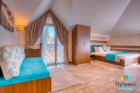 Стандарт 2-местный "Мансарда" с видом на море корпус В (быв. "Стандарт В"), фото 4