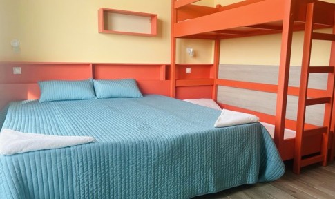 Стандартный 2-местный с балконом и двухъярусной кроватью, фото 