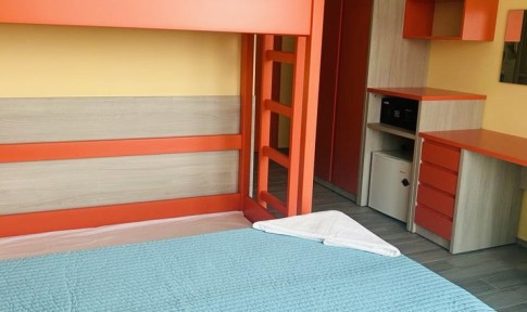 Стандартный 2-местный с балконом и двухъярусной кроватью, фото 